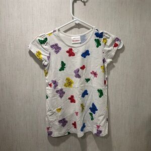 Hanna Andersson Multicolor Butterfly Kids Tee